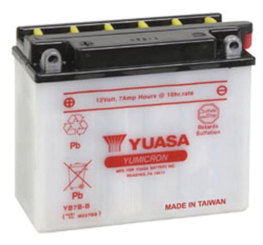 Yuasa YB7B-B Yumicron-12 Volt Battery-YUAM227BB