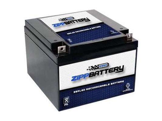 Zipp Battery 12V (12 Volt) 24Ah Sealed Lead Acid (SLA) Battery for Sealed Deep-cycle